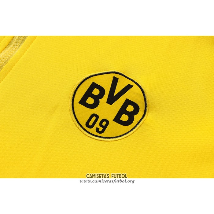Chaqueta con Capucha del Borussia Dortmund 2021/2022 Amarillo